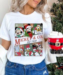 Vintage Mickey and Friends Christmas Sweatshirt, Disneyland Christmas Tee
