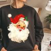 Vintage Santa Claus Christmas Sweatshirt, Xmas Holiday Gifts
