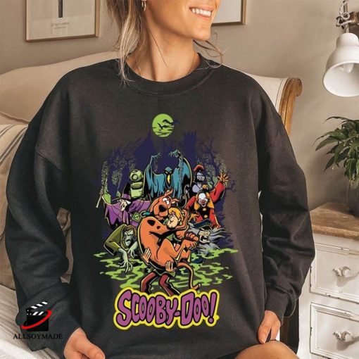 Vintage Scooby Doo Halloween Shirt, Gifts For Halloween Lovers