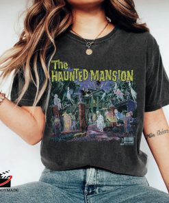 Vintage The Haunted Mansion 1969 T Shirt, Halloween Gifts For Adults