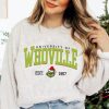 Whoville University Est 1957 Grinch Santa Sweatshirt