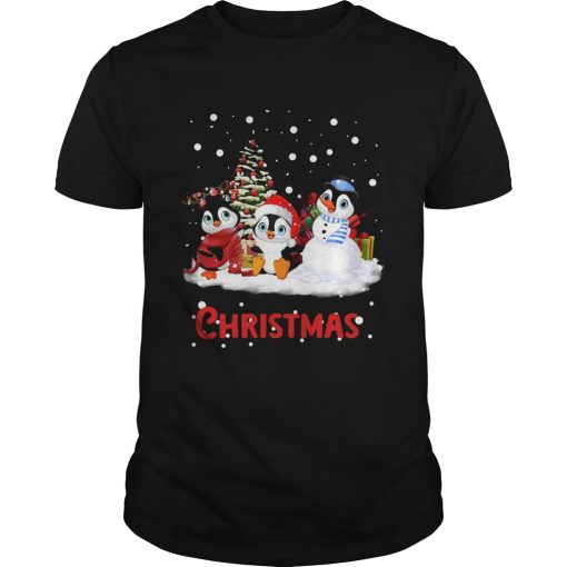anta Penguins Christmas shirt