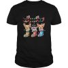 chihuahua socks merry Christmas light shirt
