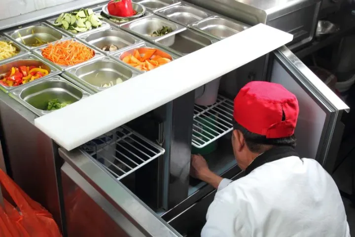 Sandwich Prep Table