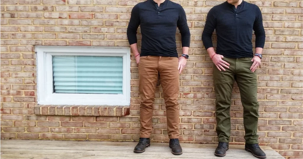 what does taper mean in jeans