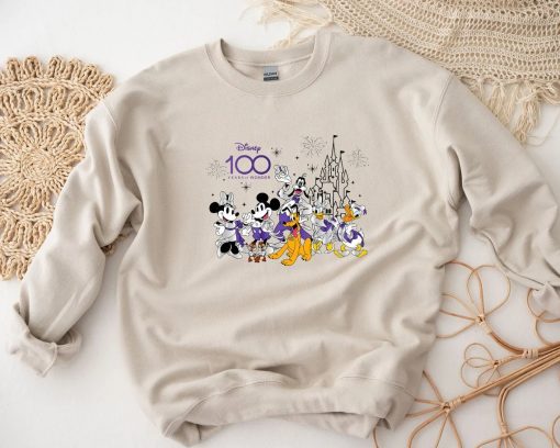 100 Years Of Wonder Trip Family Disney Character Sweatshirt