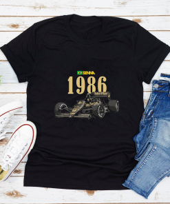 1986 Ayrton Senna F1 Classic T-Shirt