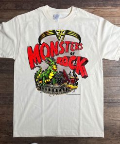 1988 Van Halen Monsters Of Rock Tour T-Shirt