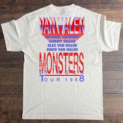 1988 Van Halen Monsters Of Rock Tour T-Shirt