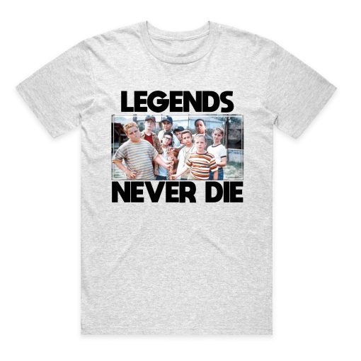 1990s Sandlot Legends Never Die Squad Crew Shirt