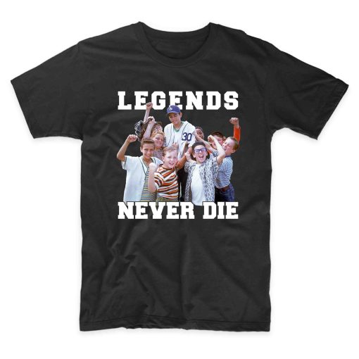 1990s The Sandlot Legends Never Die Shirt Gift Ideas