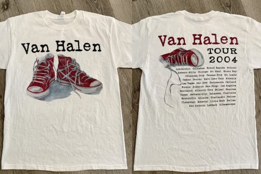 2004 Van Halen Rock Concert Shirt For Real Fans