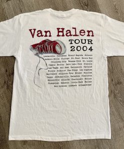 2004 Van Halen Rock Concert Shirt For Real Fans 3