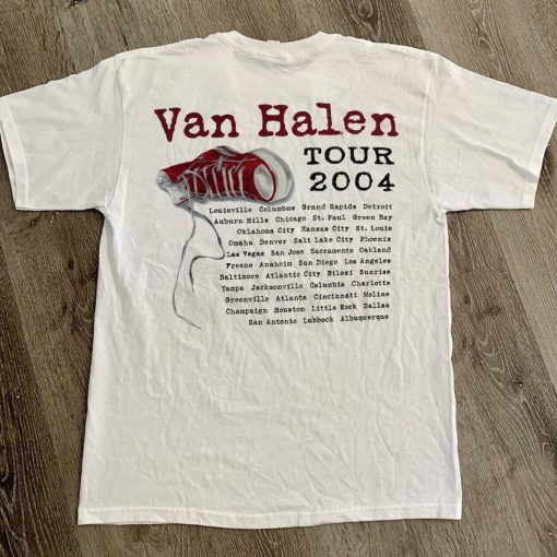 2004 Van Halen Rock Concert Shirt For Real Fans