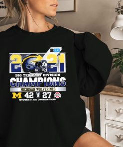 2021 Big Ten East Division Champions Michigan Wolverines Sweatshirt