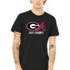 2021 Champions UGA Bulldogs Braves T-Shirt