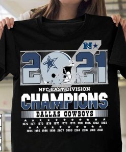 2021 NFC East Division Champion Dallas Cowboys NFL Shirt
