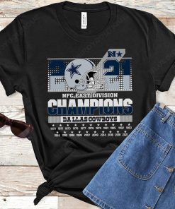 2021 NFC East Division Champions Dallas Cowboys Unisex T-Shirt