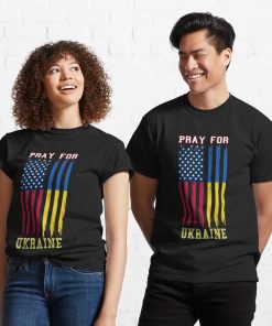 2022 I Stand With Ukraine Pray For Shirt