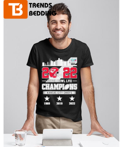 2022 Super Bowl LVII Champions Kansas City Chiefs T-shirt