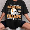 2022 Tennessee Volunteers Champions Orange Bowl Matchup Old School Tee