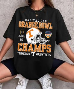 2022 Tennessee Volunteers Champions Orange Bowl Matchup Old School Tee