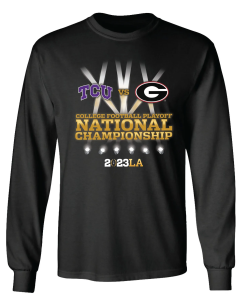 2023 National Championship College Football Playoff Long Sleeve T-Shirt