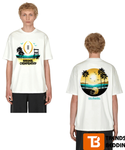 2023 National Championship Game College Football Playoff Beach T-Shirt
