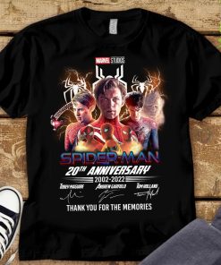 20th Anniversary Three Spiderman T-Shirt