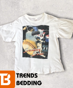 90’s Sammy Sosa Chicago Cubs MLB Rap Style T-Shirt