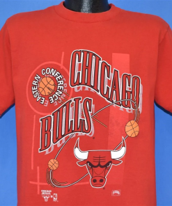 90’s Chicago Bulls Mascot NBA Basketball T-shirt Medium