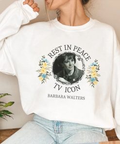 90s TV Icon Barbara Walters Shirt Rest In Peace