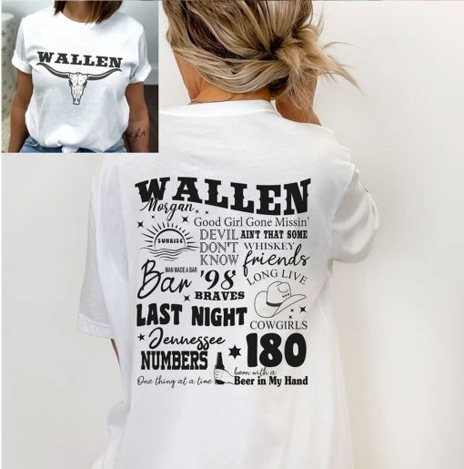 98 Braves Morgan Wallen Tour 2023 Shirt