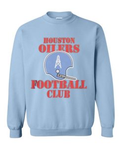 Aaron Brewer Vintage Houston Oilers Football Club Sweatshirt Hoodie