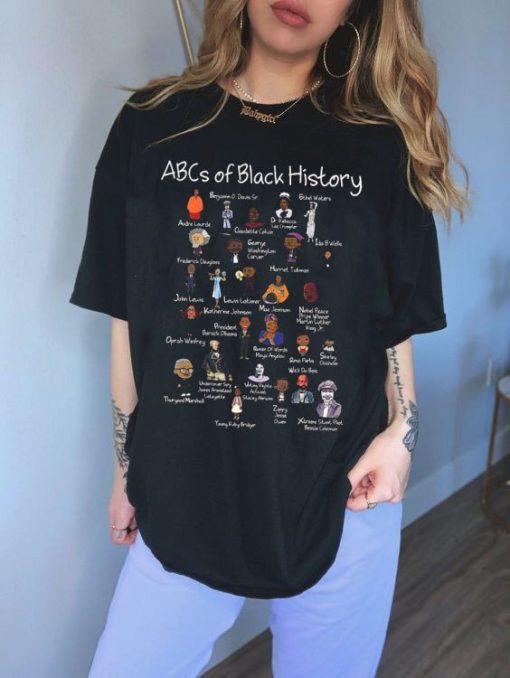 Abc Of Black History Shirt
