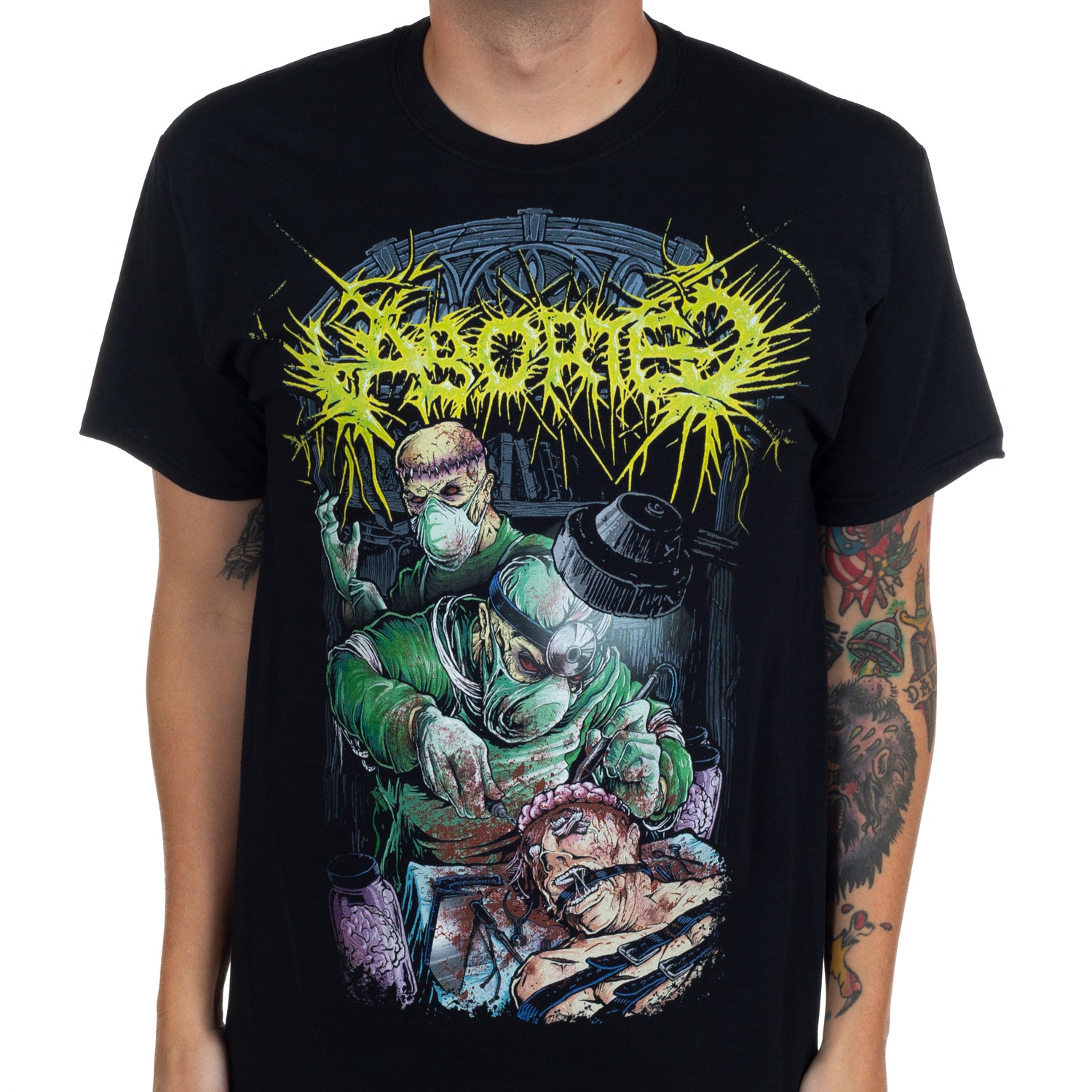 Aborted Butchered Lobotomy T-Shirt Aborted Butchered Lobotomy T-Shirt