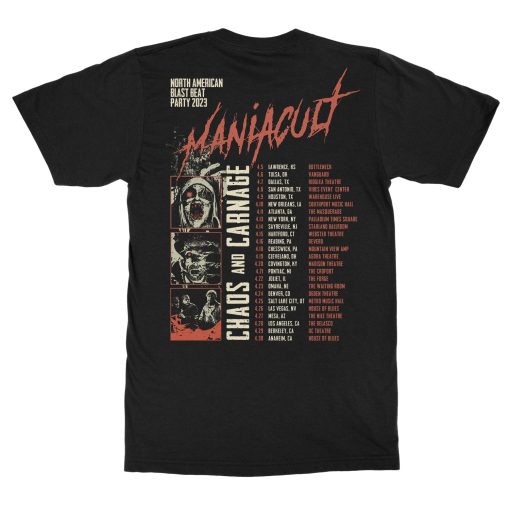 Aborted Chaos And Carnage Tour T-Shirt