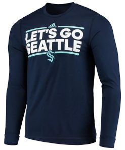 Adidas Let’s Go Seattle Kraken T-Shirt