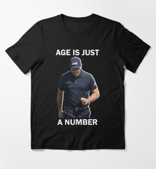 Age Is Just A Number Tiger Woods Phil Mickelson Shirt
