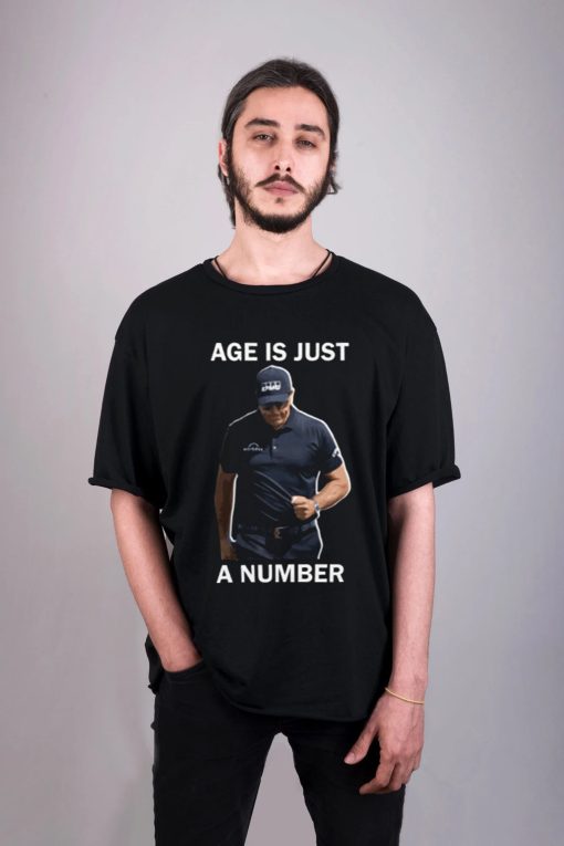 Age Is Just A Number Tiger Woods Phil Mickelson Shirt