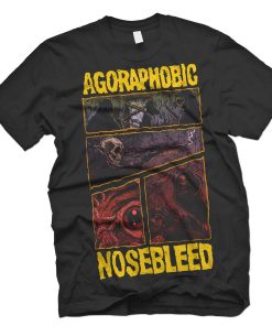Agoraphobic Nosebleed Dark Comic T-Shirt
