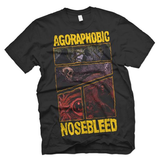 Agoraphobic Nosebleed Dark Comic T-Shirt