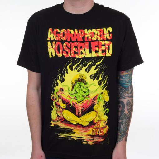 Agoraphobic Nosebleed Octo Book T-Shirt