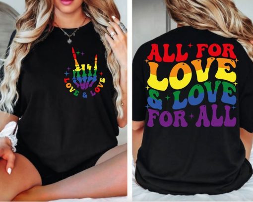 All For Love And SVG Pride Ally Svg Cutting File Gay Png LGBTQ Month Design