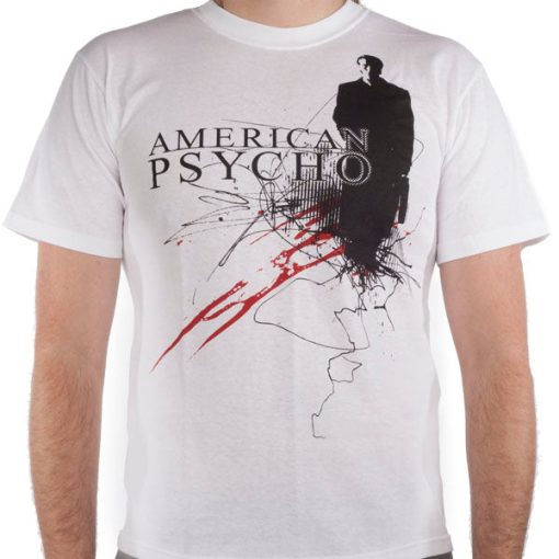 American Psycho Freehand Lines T-Shirt