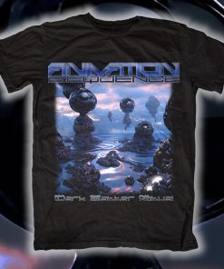 Animation Sequence Dark Matter Blue T-Shirt
