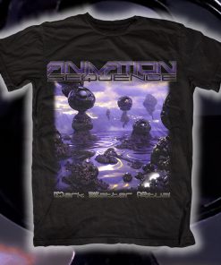 Animation Sequence Dark Matter Purple T-Shirt