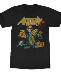 Anthrax Dredd Mosh T-Shirt Anthrax Dredd Mosh T-Shirt