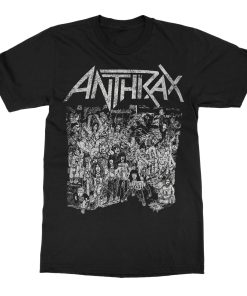 Anthrax No Frills Logo T-Shirt Anthrax No Frills Logo T-Shirt