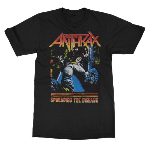 Anthrax Spreading The Disease T-Shirt